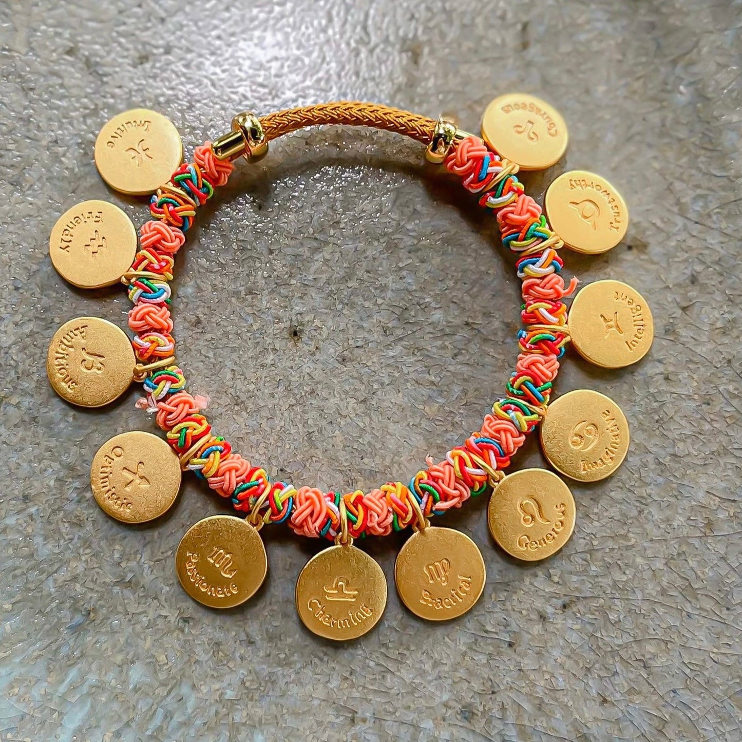 Gold Plated Charms - Zodiac Constellations