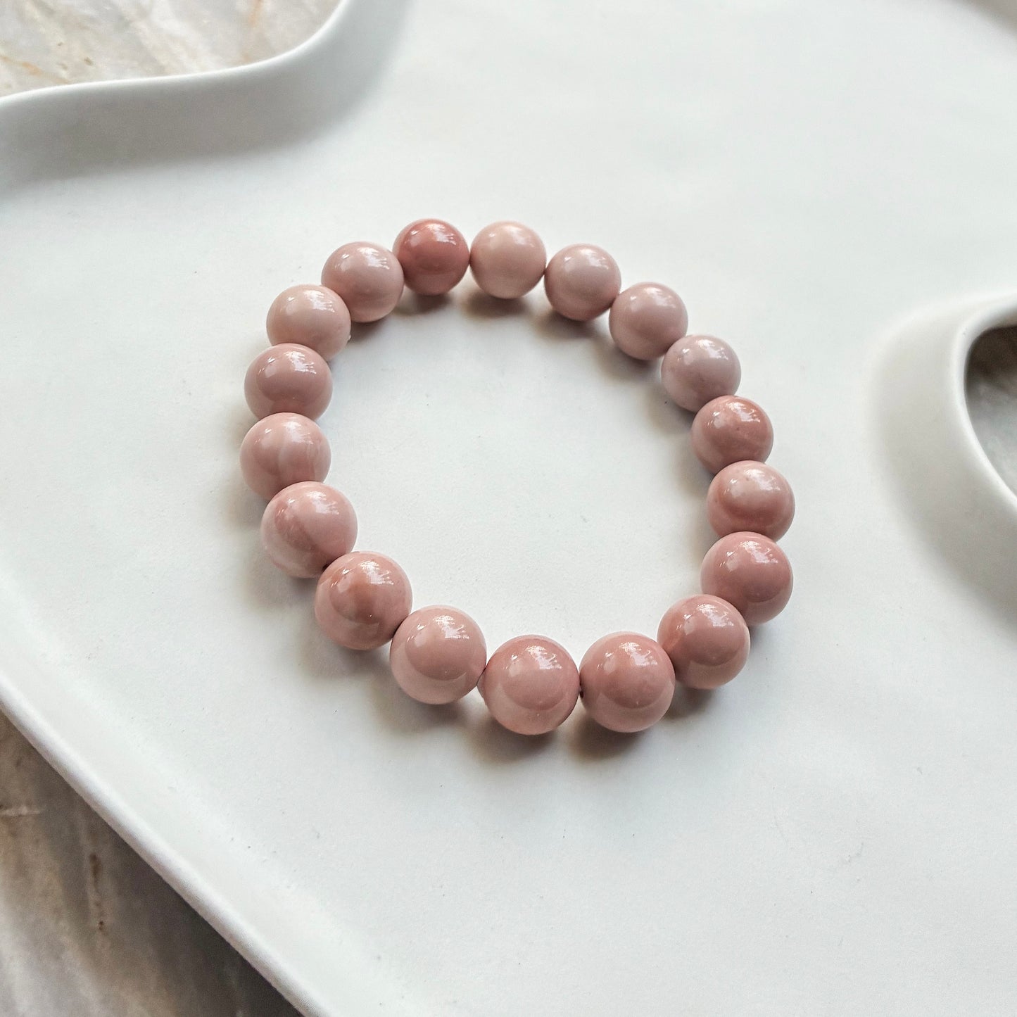 Pink Alashan Agate 11mm (Premium)
