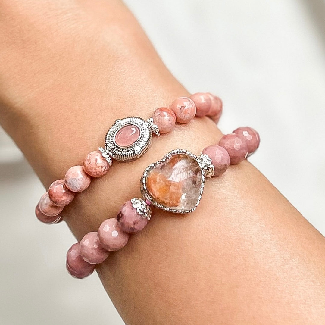 Floriva [Rhodochrosite - Flower Agate]
