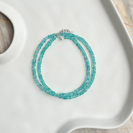 Ocean Muse Apatite Choker Necklace