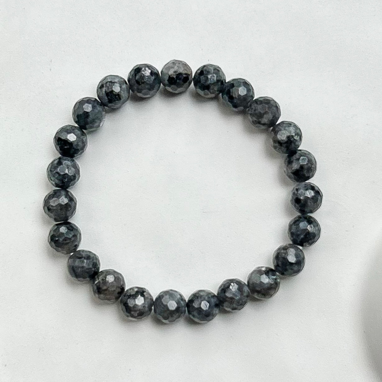 Black Moonstone, Faceted 8mm