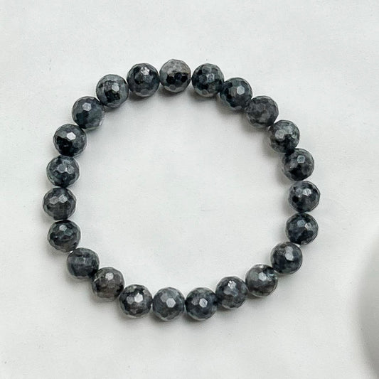 Black Moonstone, Faceted 8mm