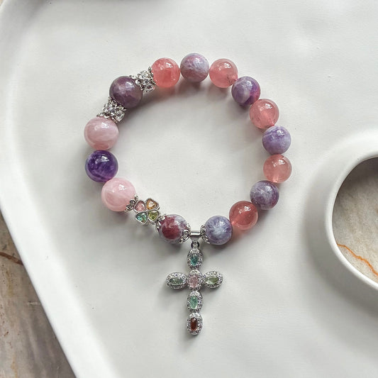 Quiet Miracles Rosary Bracelet