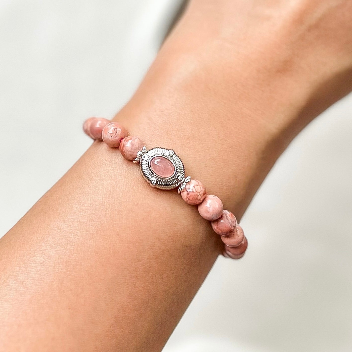 Floriva [Rhodochrosite - Flower Agate]