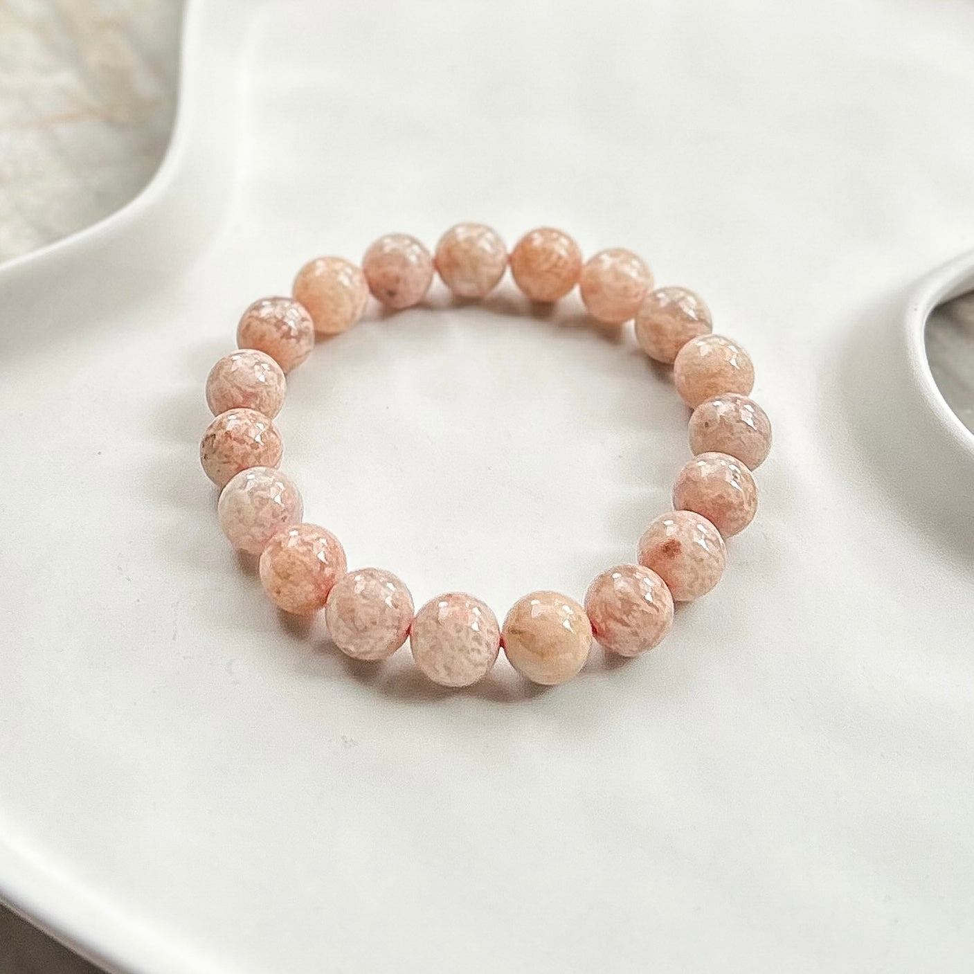 Pink Flower Agate