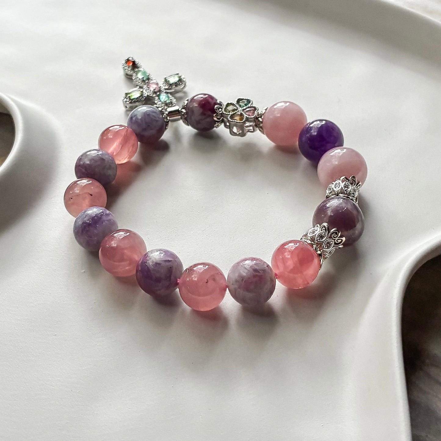 Quiet Miracles Rosary Bracelet