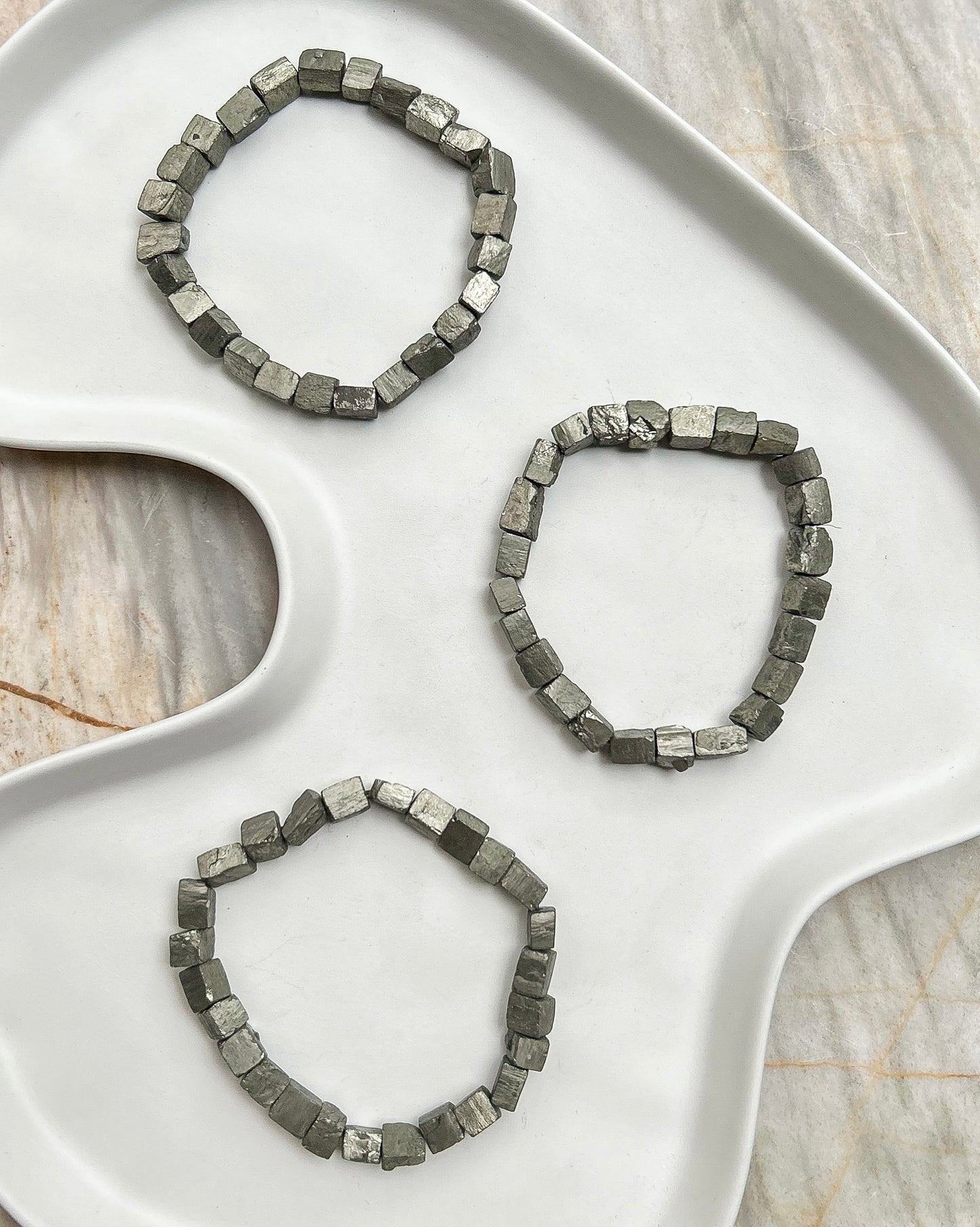Pyrite Raw Chunks 7mm