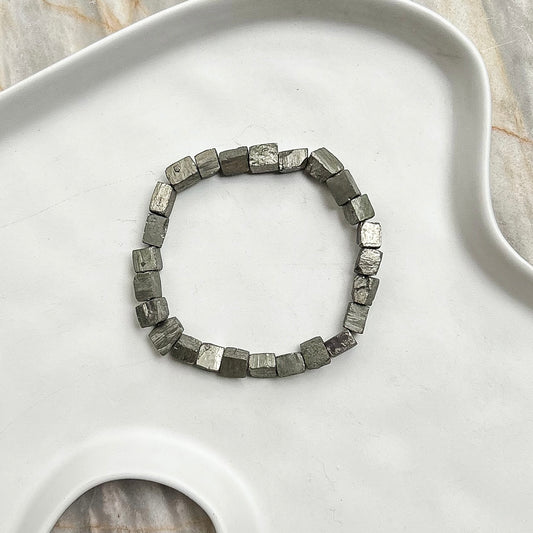 Pyrite Raw Chunks 7mm