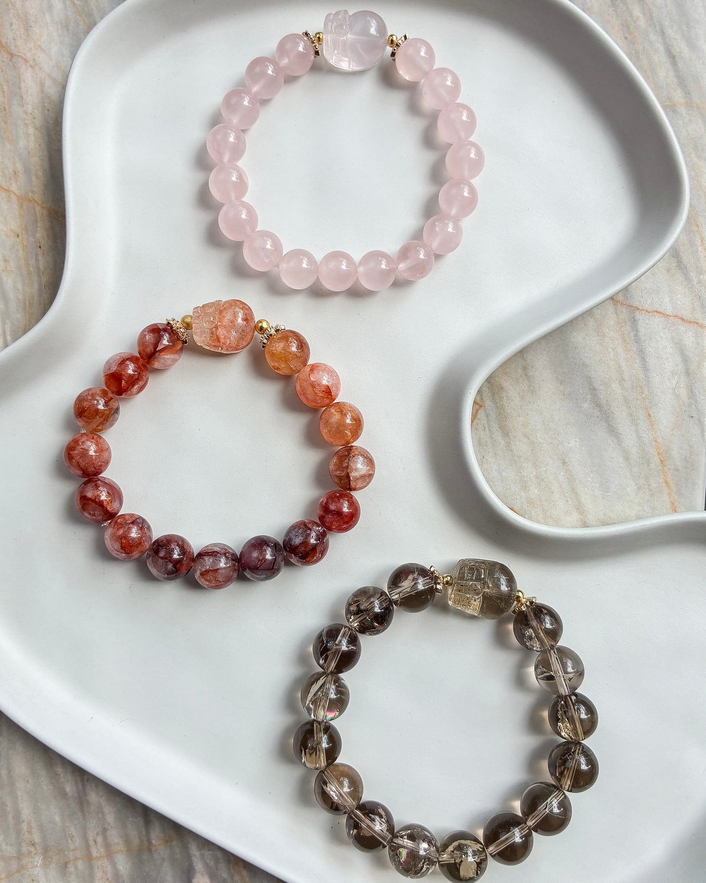 Rose Quartz Pixiu