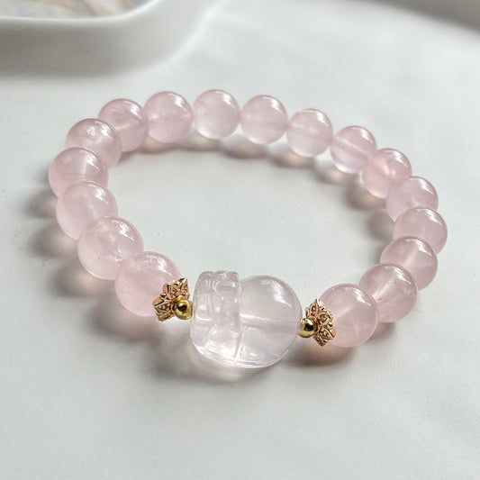 Rose Quartz Pixiu