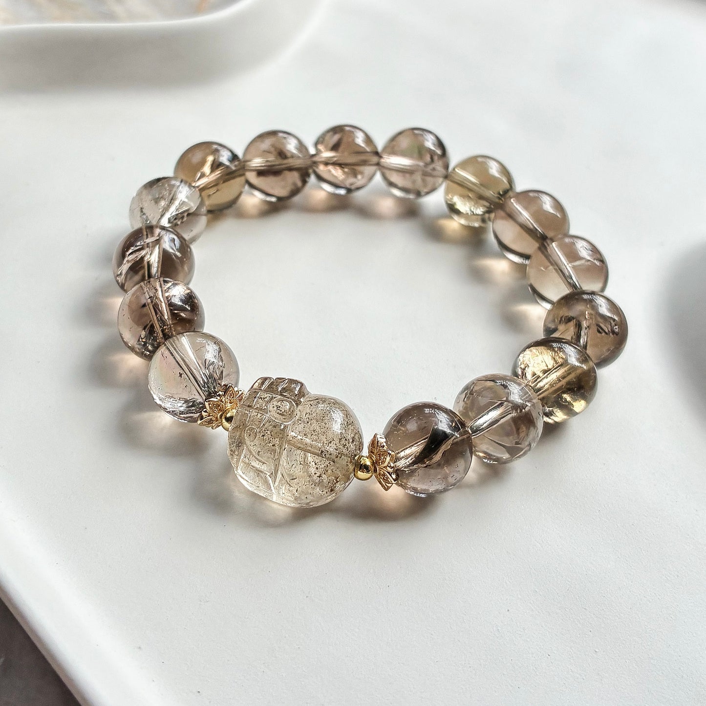 Smoky Quartz Pixiu