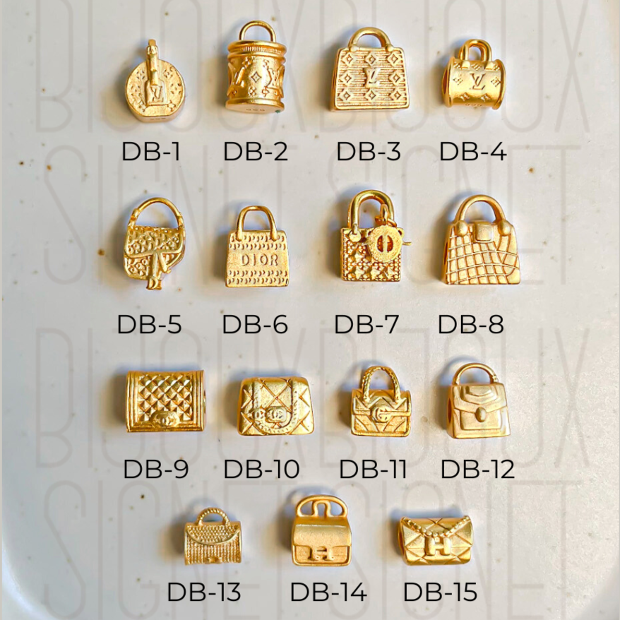 Gold Plated Charms - Bags