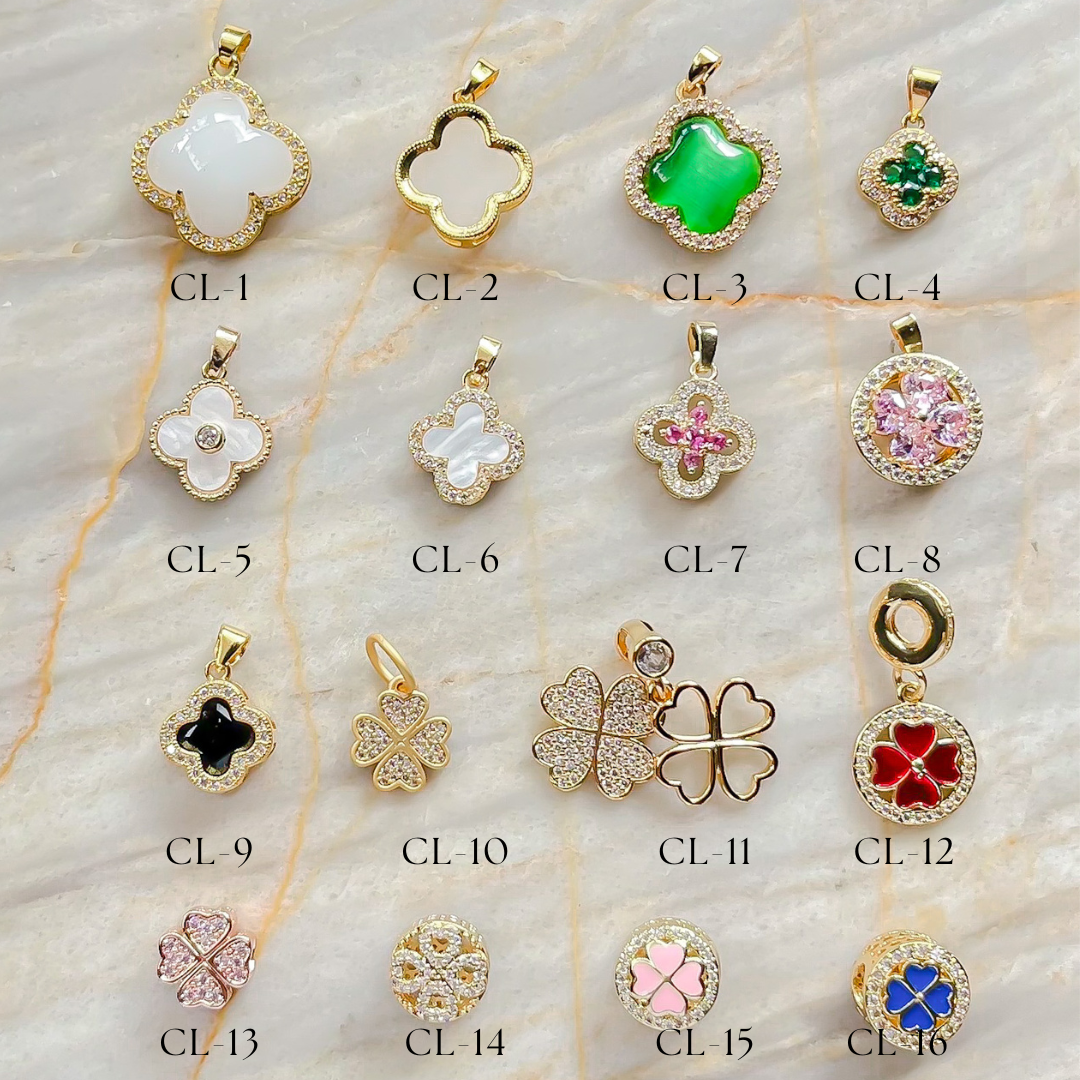 Clover Charms & Pendants