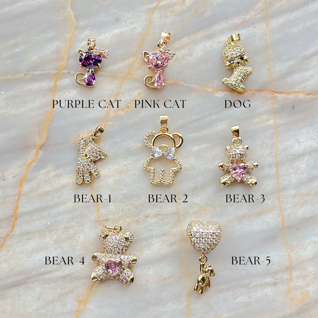 Cute Animal Charms & Pendants
