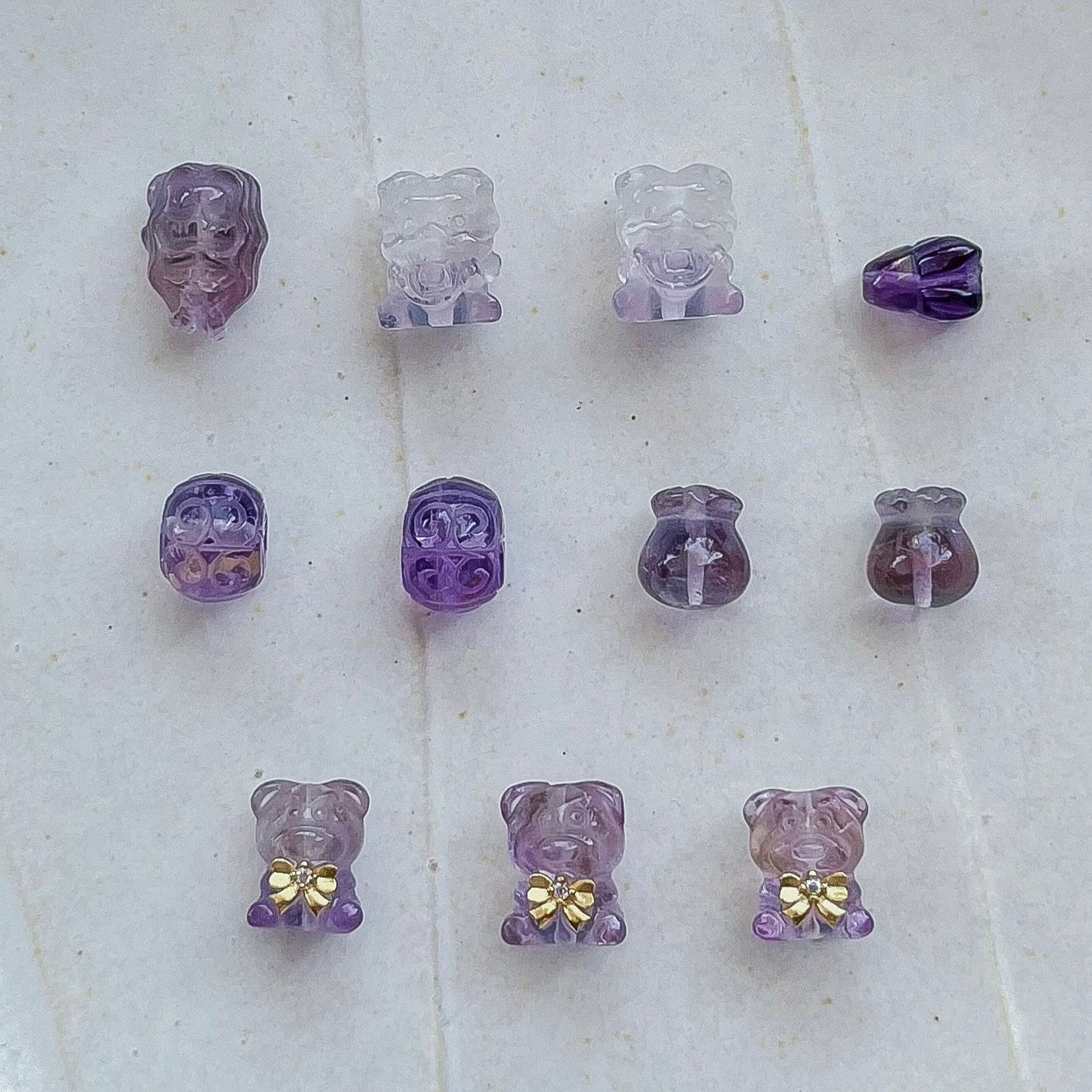 Amethyst Charms