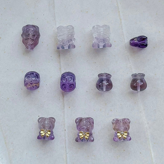 Amethyst Charms