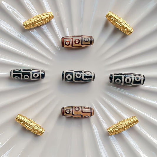 Nine-Eye Dzi Charms